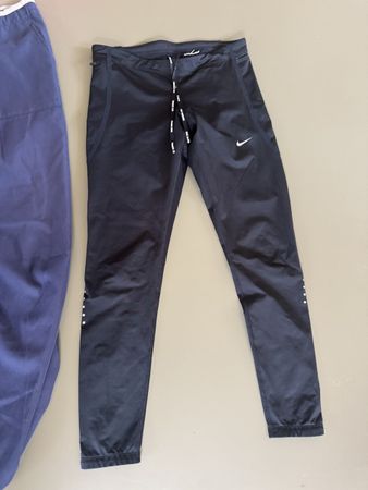 Nike Running Pants Black Size M