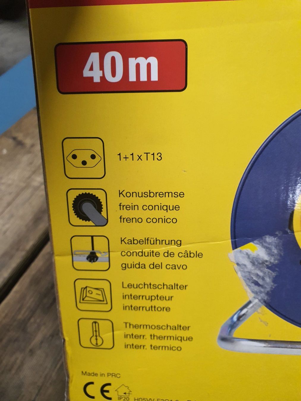 Kabel: Kabelrolle 40 m – Neu und originalverpackt aus Erstfeld von Gina033 2