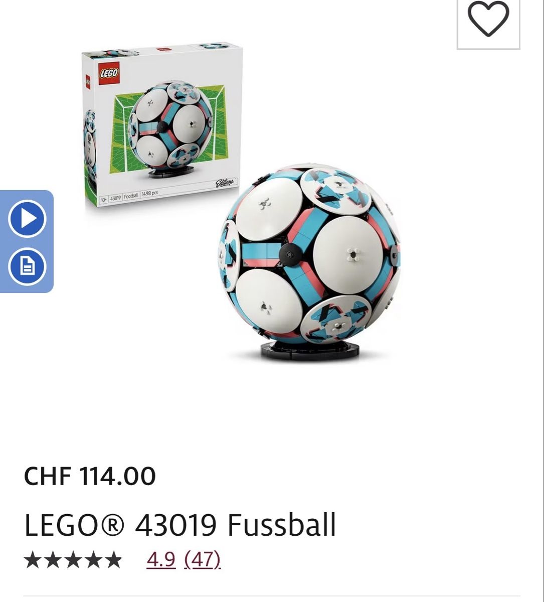 Lego Jouets: LEGO Fußball  – D'occasion à Stäfa par Exclusive0 1