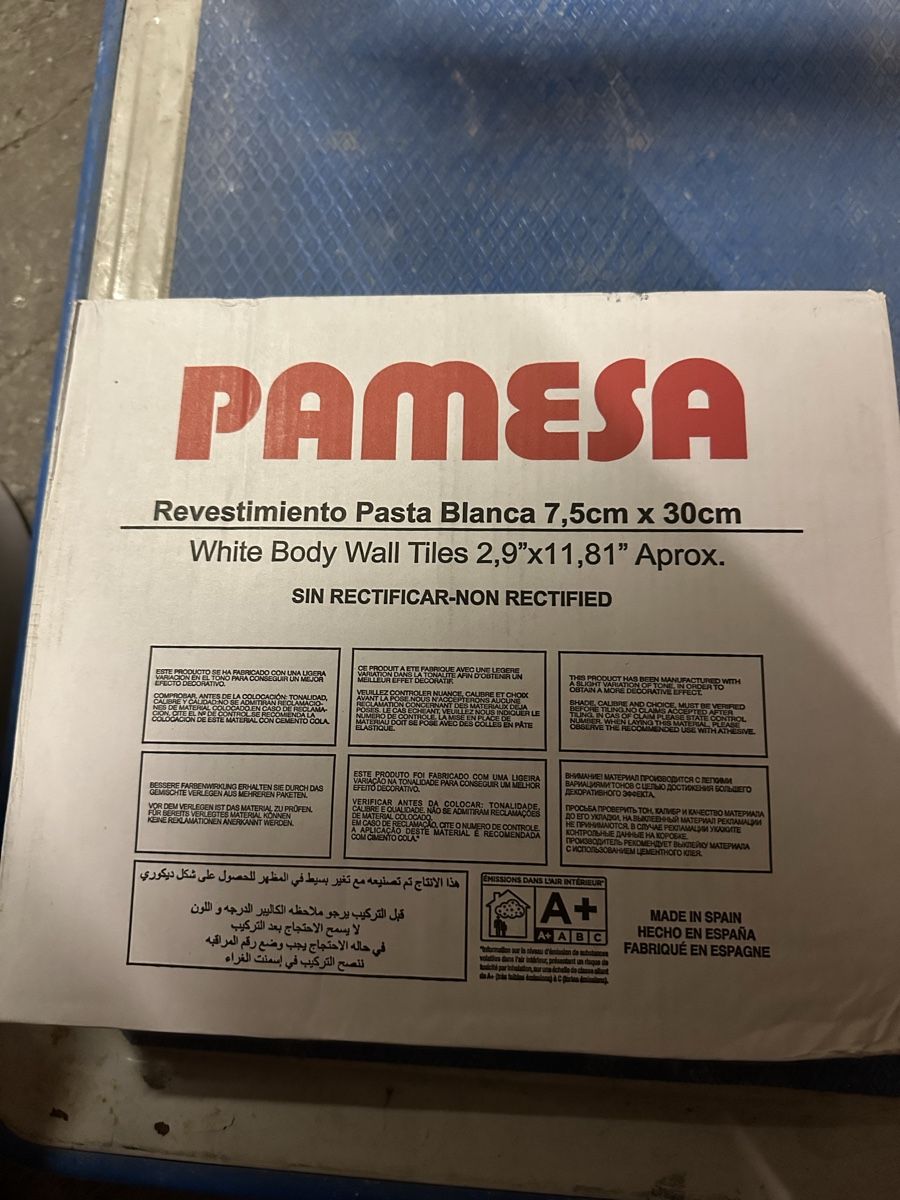 Bodenbeläge: Pamesa Steingut Fliesen grigo – Neu und originalverpackt aus Galmiz von aladin021 5
