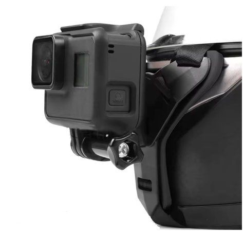 Helm-Kinnhalterung Für Action-Kameras - Kompatibel Mit GoPro Hero 13/12/11, DJI Osmo, Insta 360