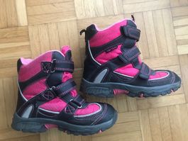 Winterstiefel von Hazard Grösse 31 schwarz/pink
