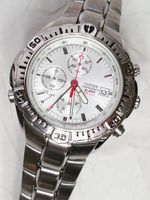 CITIZEN Chronograph ALARM WR100 Armbanduhr NOS Uhr läuft