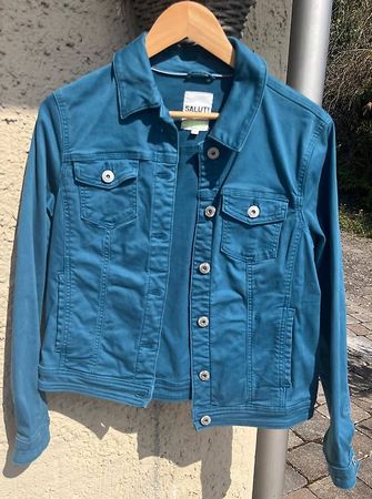Cecil Jeansjacke Farbe petrol, gr S