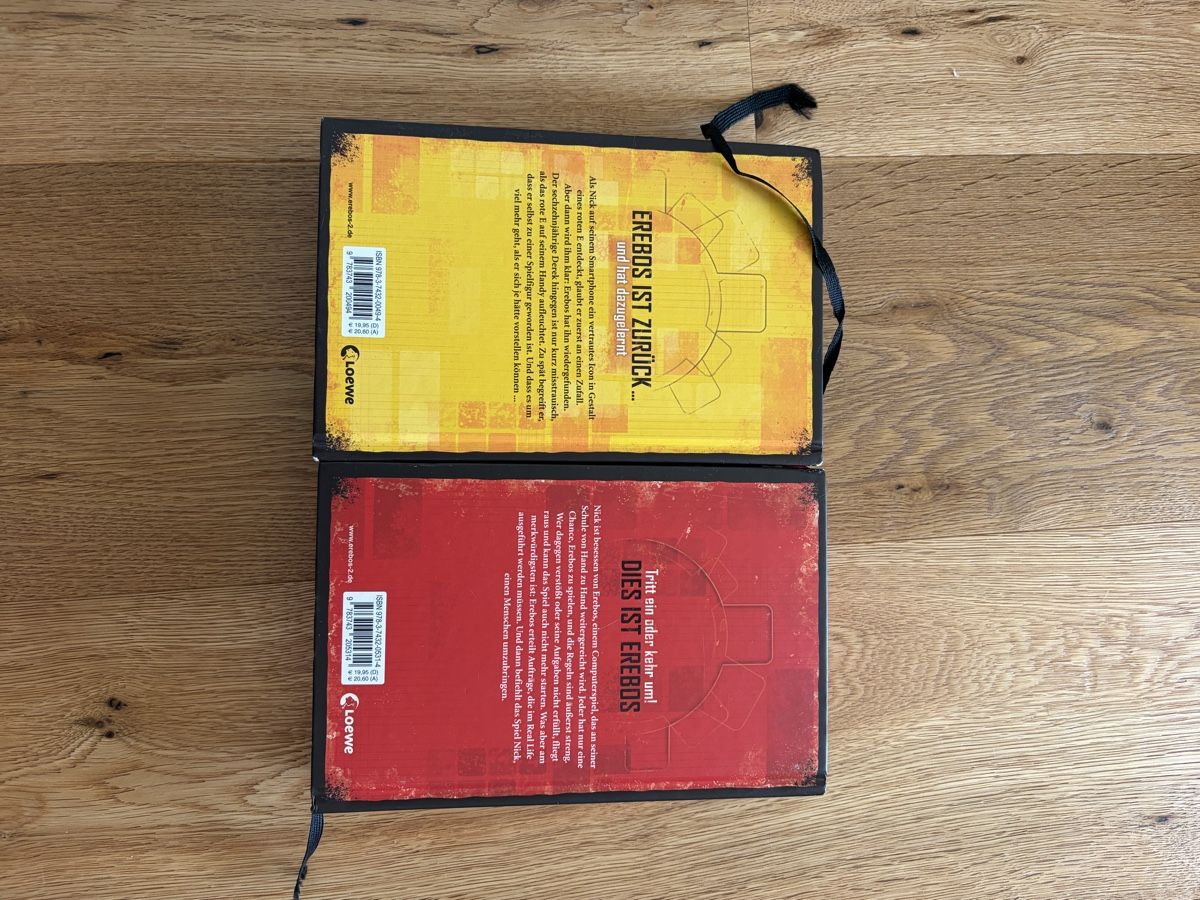 Bücher: Erebos 1 & 2 – Neu (gemäss Beschreibung) aus Männedorf von Mael2005 1