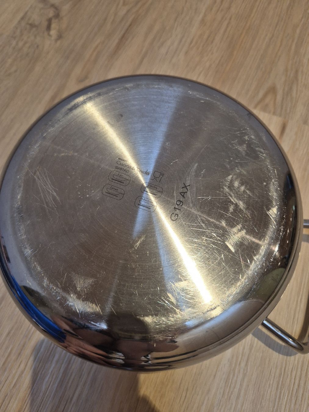 Töpfe: Topf mit Deckel Edelstahl Durchmesser 24cm  – Gebraucht aus St. Gallen von ali_tms5 2