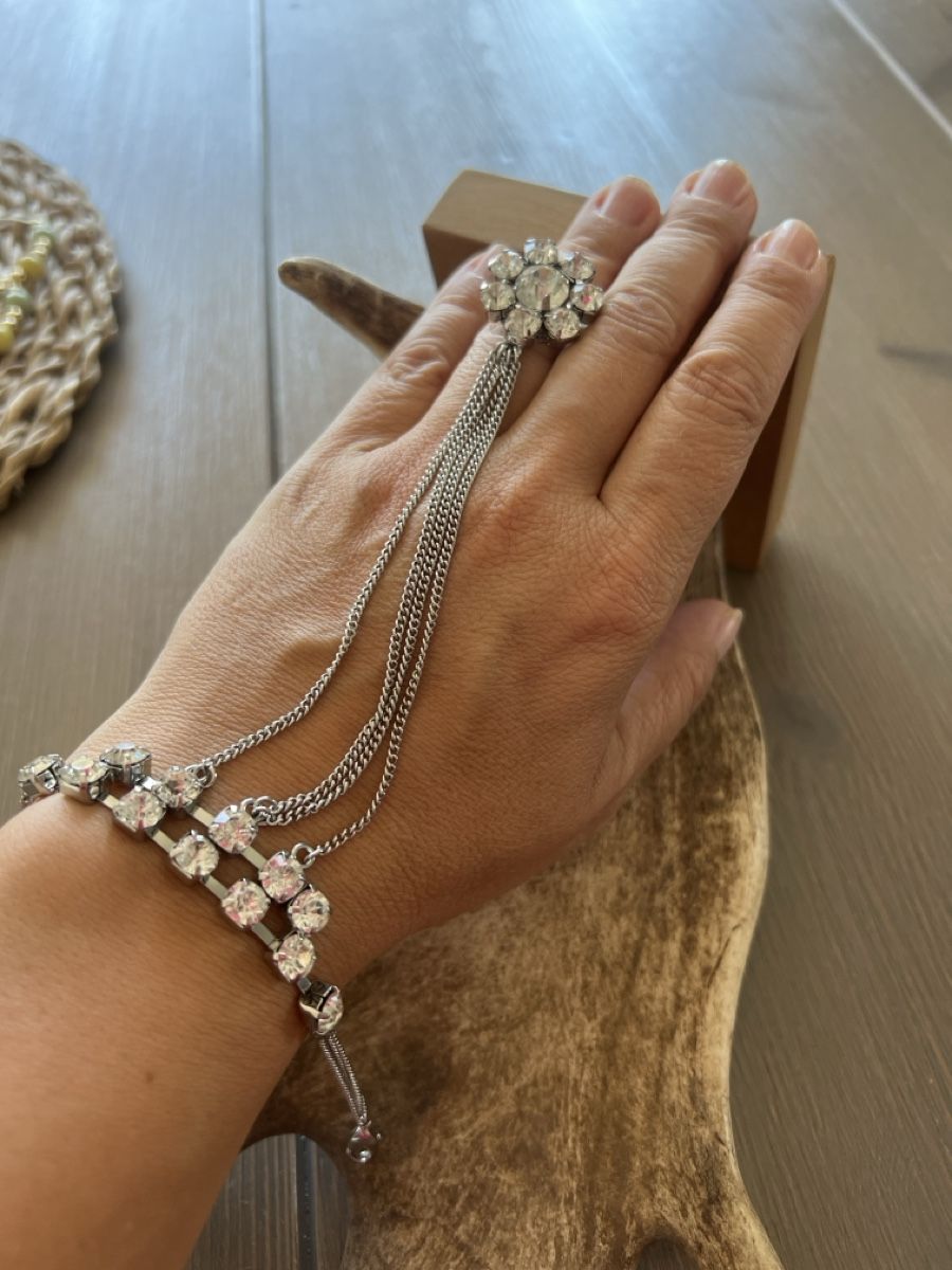 Bracelets: Armkette mit Ring – D'occasion à Seon par Sunny-Schmuck78 3
