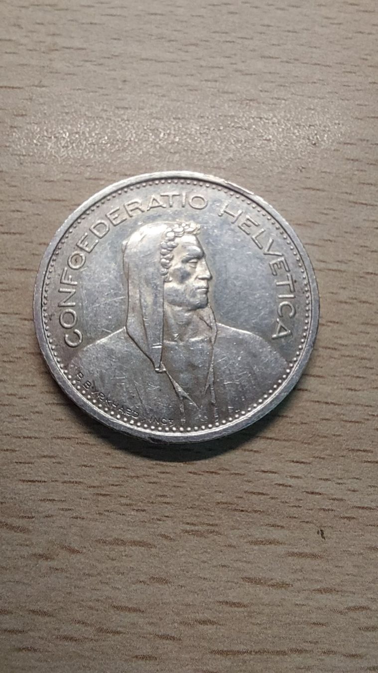 Alle Münzen: 5 Franken 1951 Silber – Gebraucht aus Näfels von rot_c2zr 1