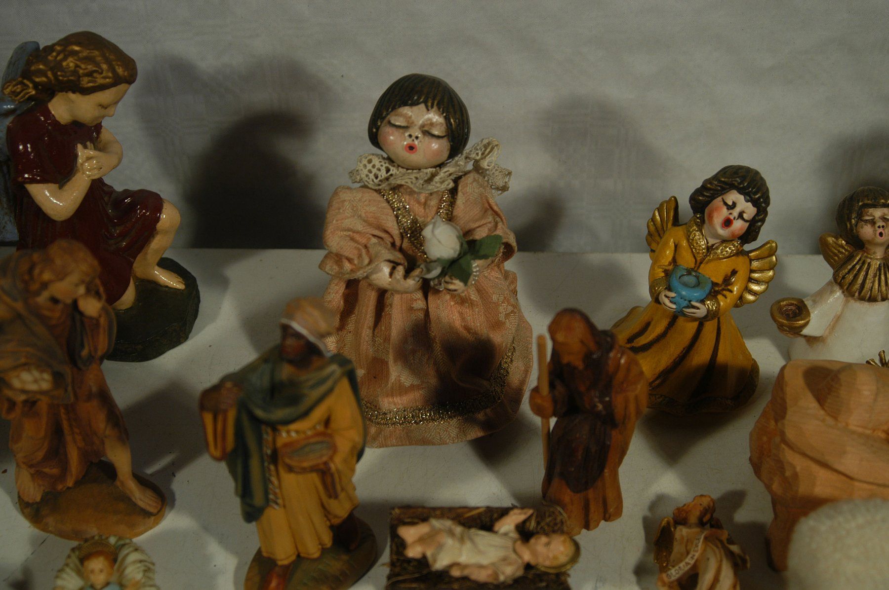 Statuette: Krippenfiguren grosse Konvolut, diverse – Usato da Herisau venduto da Wisen 2