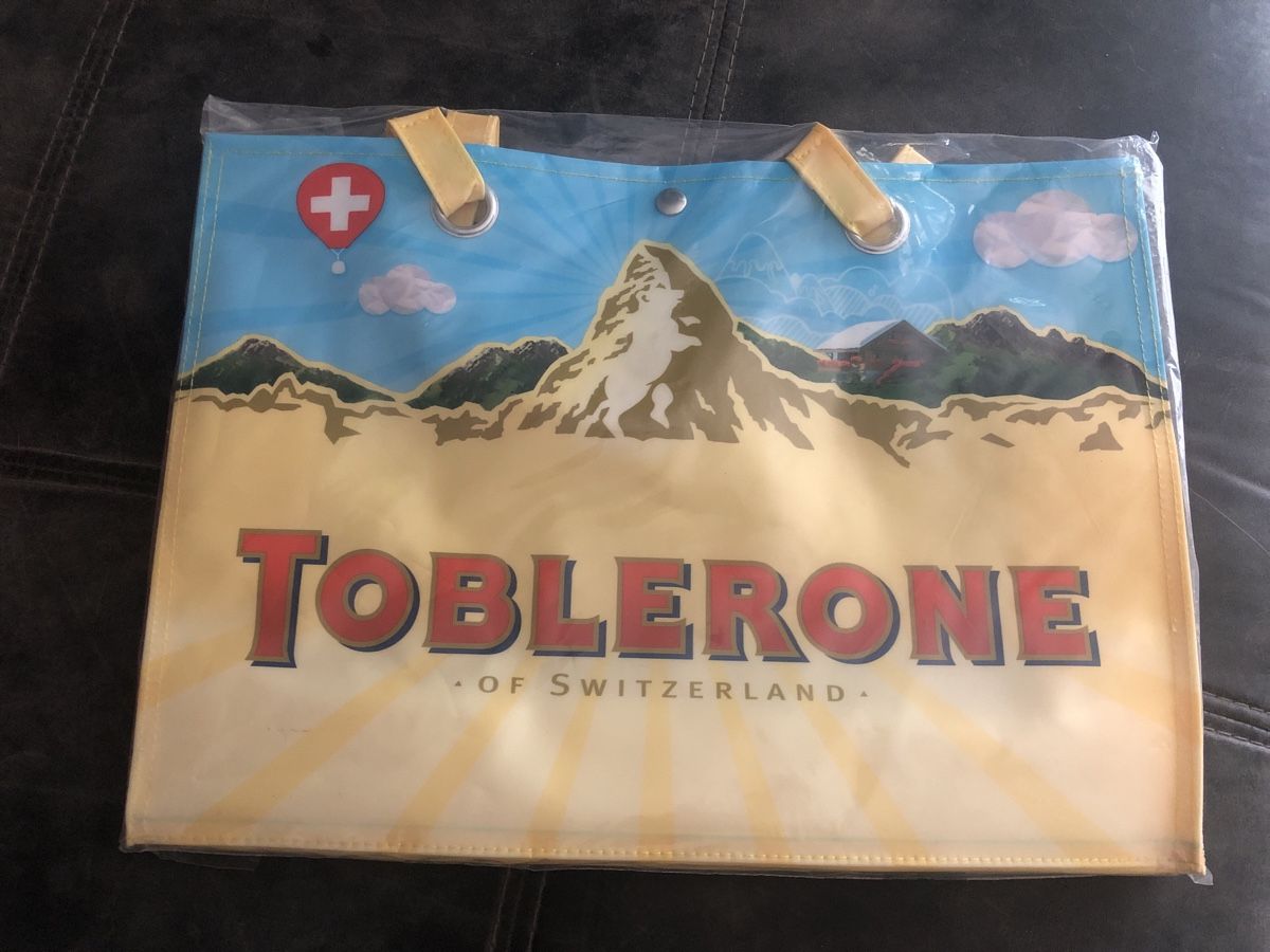 Borse: Sac publicitaire Toblerone, neuf édition limitée. – Nuovo e nell'imballaggio originale da Vernayaz venduto da fca_rc6d