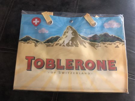 Sac publicitaire Toblerone, neuf édition limitée.