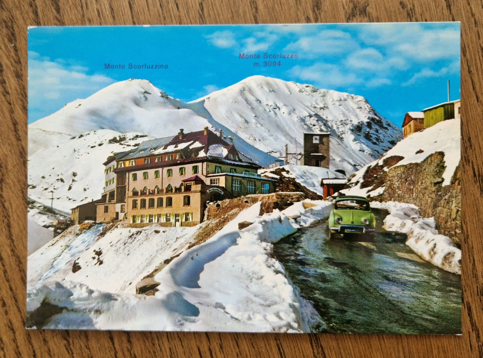 Cartoline postali: Albergho, Passo dello Stelvio – Usato da Ebikon venduto da Donar50
