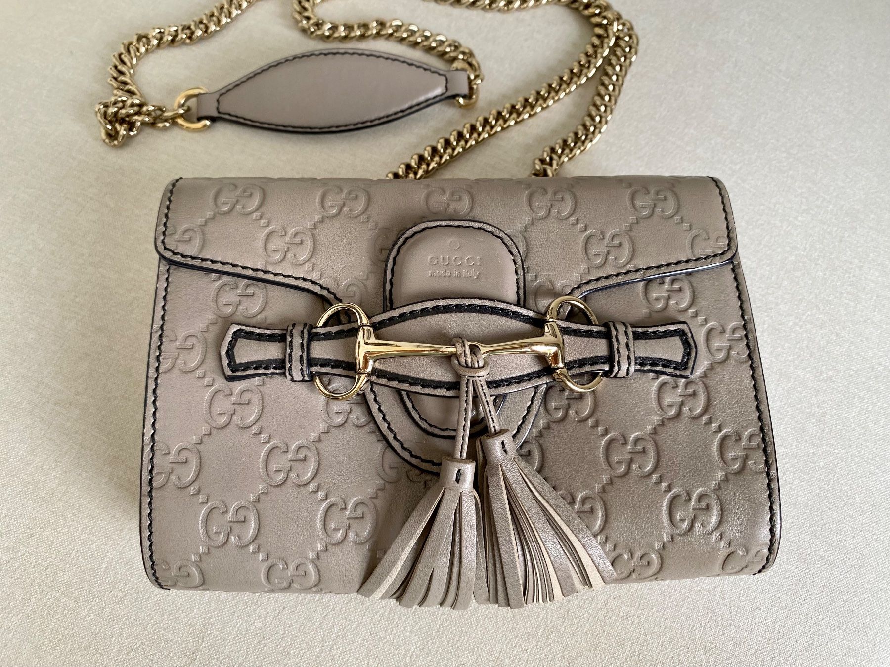 Gucci Borse da donna: Gucci Guccissima Leder Emily Mini Tasche – Usato da Zug venduto da MOrg01 7