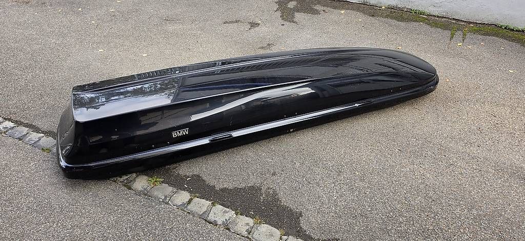 Box da tetto: Originale BMW X1 E84 Dachbox inkl. Originale Dachträger – Usato da Arbon venduto da BuliS 1