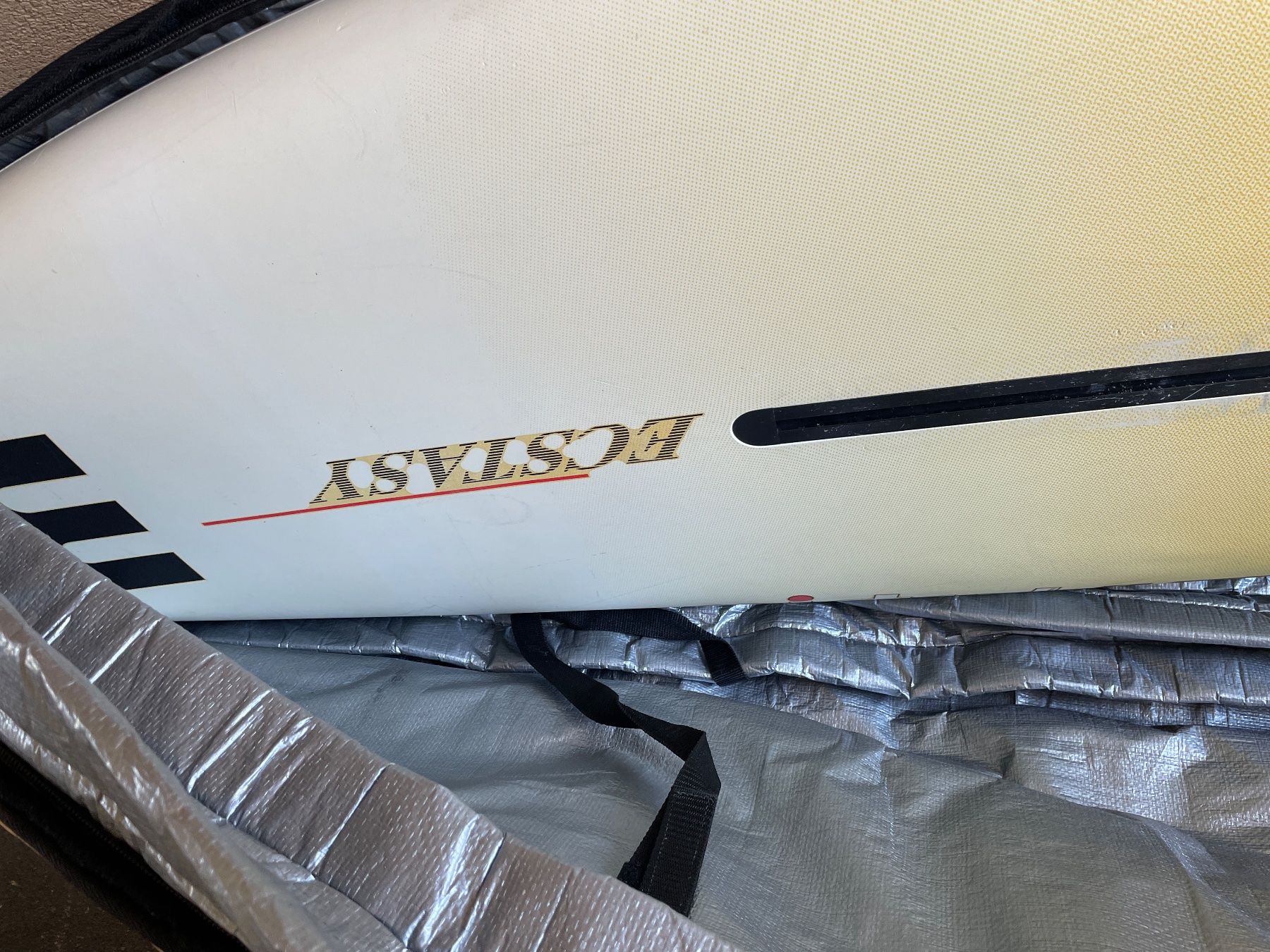 Mistral Tavole da surf e di nuoto: Surfbrett Mistral Ecstasy 2.56 mit Bag, 87 Liter – Usato da Saland venduto da ricci018 5