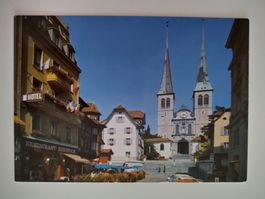 Luzern, Hofkirche und Rebstock, ca. 1985
