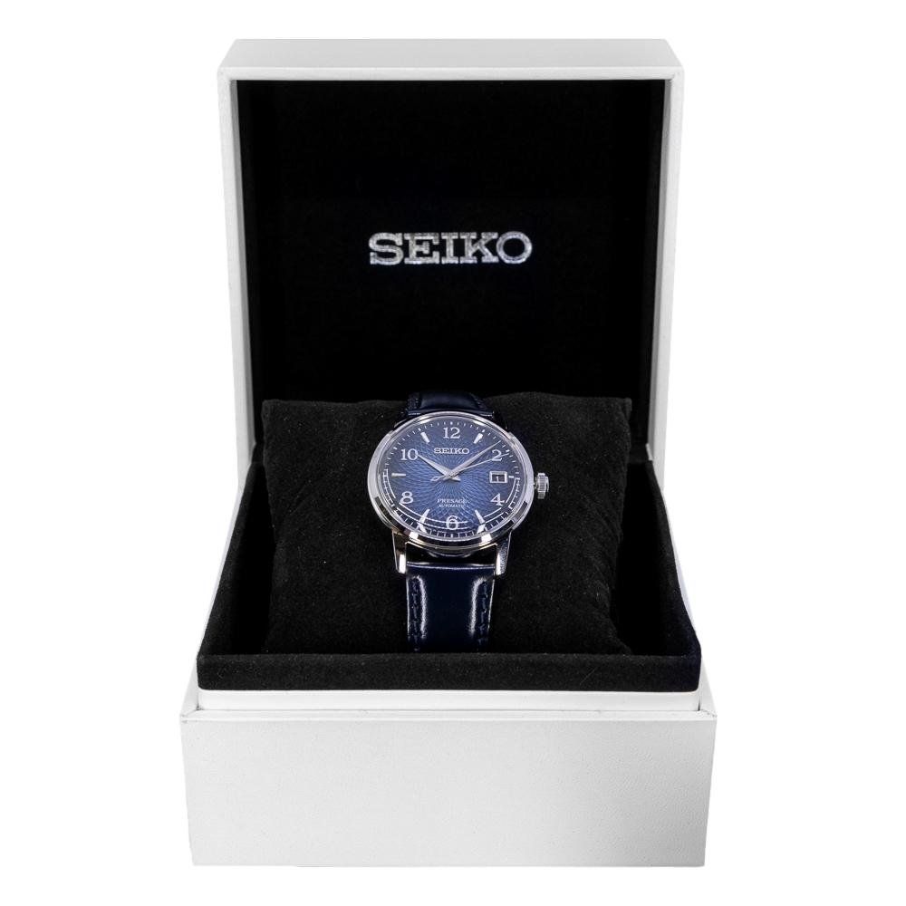 Seiko Orologi: Seiko SRPE43J1 Presage Cocktail Blue – Nuovo e nell'imballaggio originale da Schindellegi venduto da harveystore 5