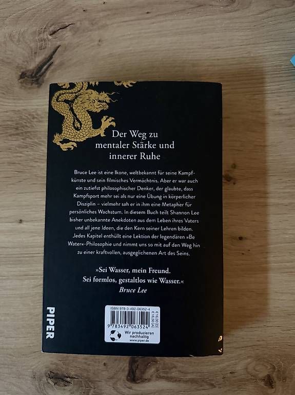 Bücher: Be water, my friend bruce lee – Gebraucht aus Chur von Meina_97 1