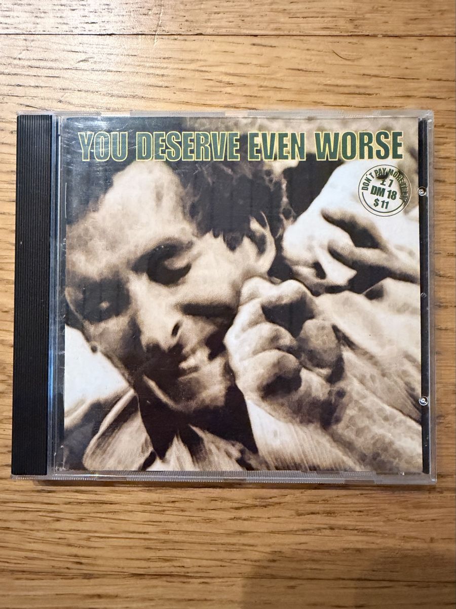 CD: You Deserve Even Worse CD Lost & Found Records – Usato da Hünenberg venduto da Paddels