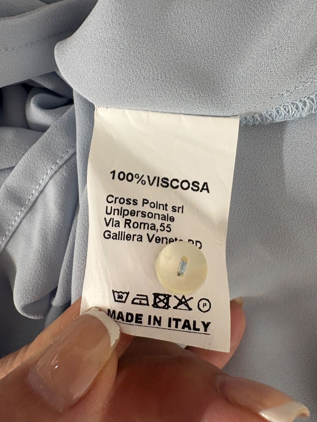 Blusen: La Camida Bluse aus Viskose Gr. 36 hellblau – Neu (gemäss Beschreibung) aus Regensdorf von secondchancefashion 4