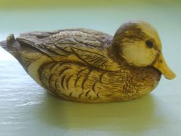 Vintage Deko-Ente „Nigri Italy“ – Für Sammler (8 cm)