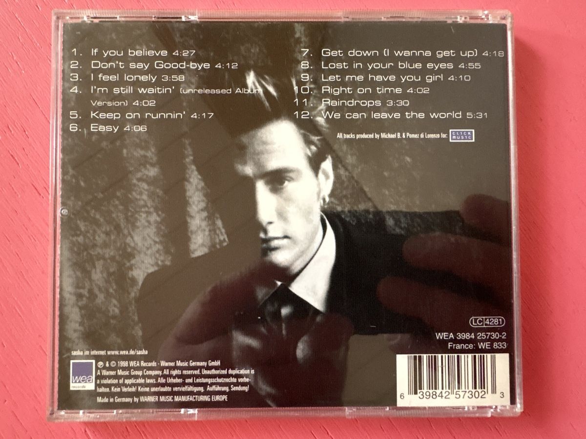 CD: Sasha - Dedicated To… – Usato da Lützelflüh-Goldbach venduto da Deiv4 1