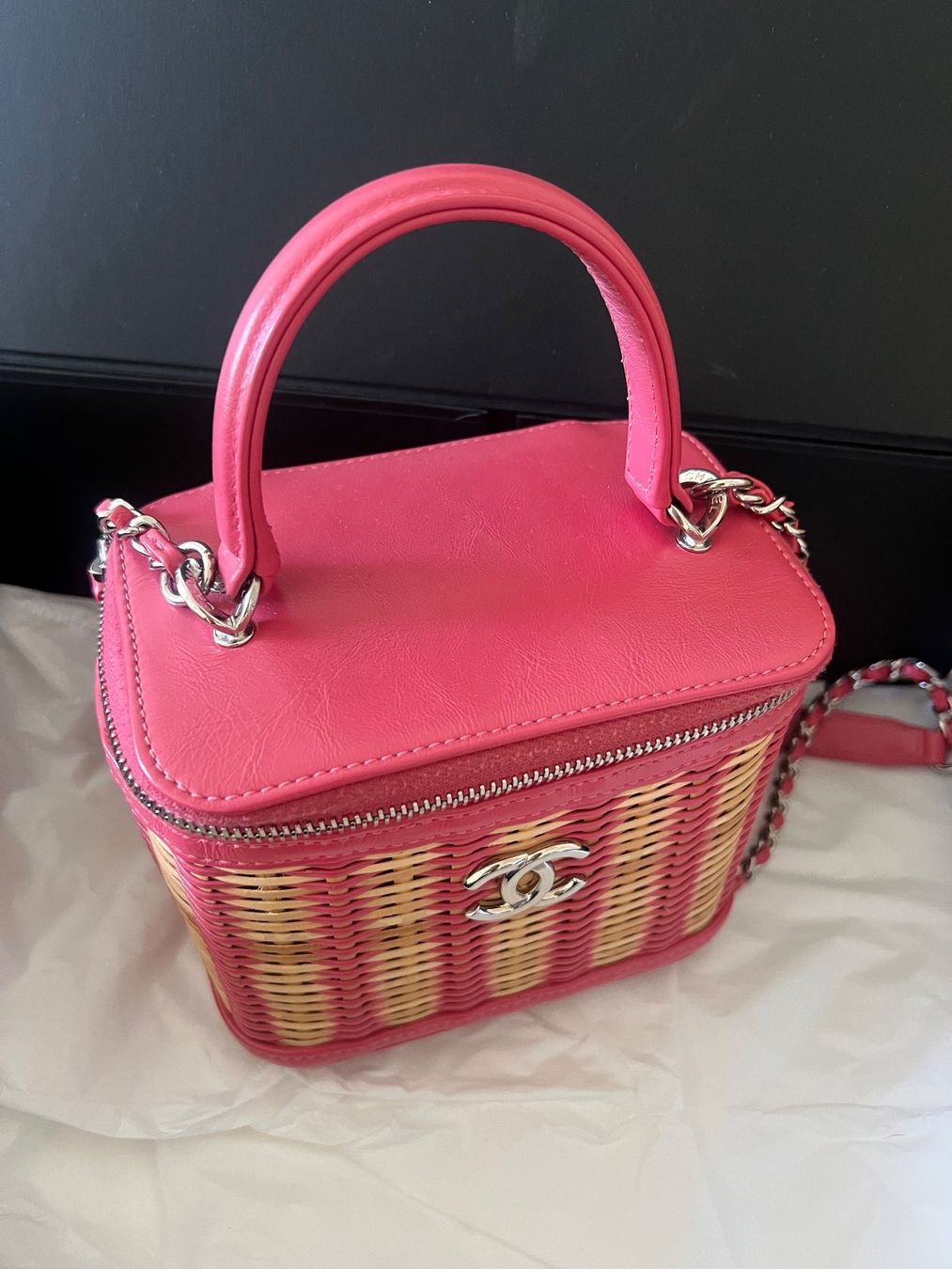 Chanel Borse da donna: Sac à main Chanel Vanity – Usato da Lutry venduto da roxypoxy 3