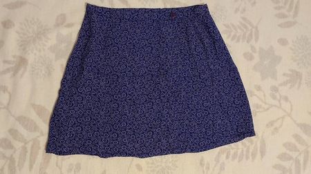 Hennes Collection Blauer Minirock Grösse 38