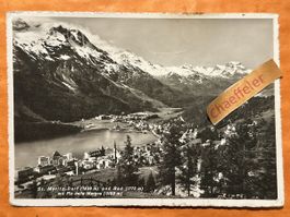 St. Moritz-Dorf und Bad mit Piz della Margna, Graubünden