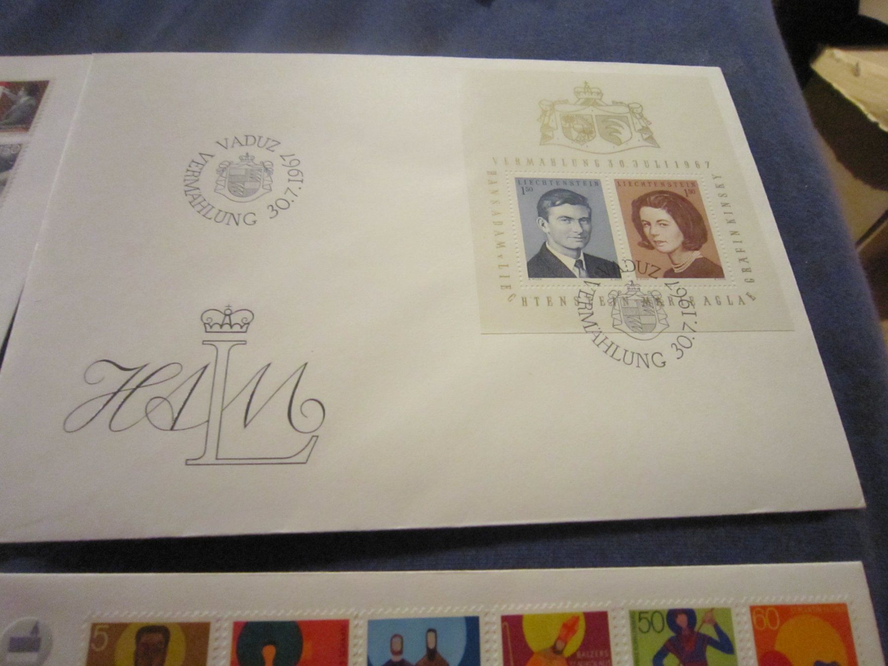 Alle Briefmarken: Lichtenstein schöne Grossbriefe – Gebraucht aus Giubiasco von sal_9j6w 4
