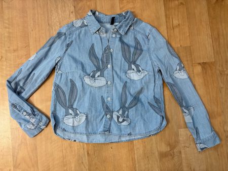 Jeanshemd von Bugs Bunny Gr. 34