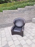 Fauteuil vintage en fibre