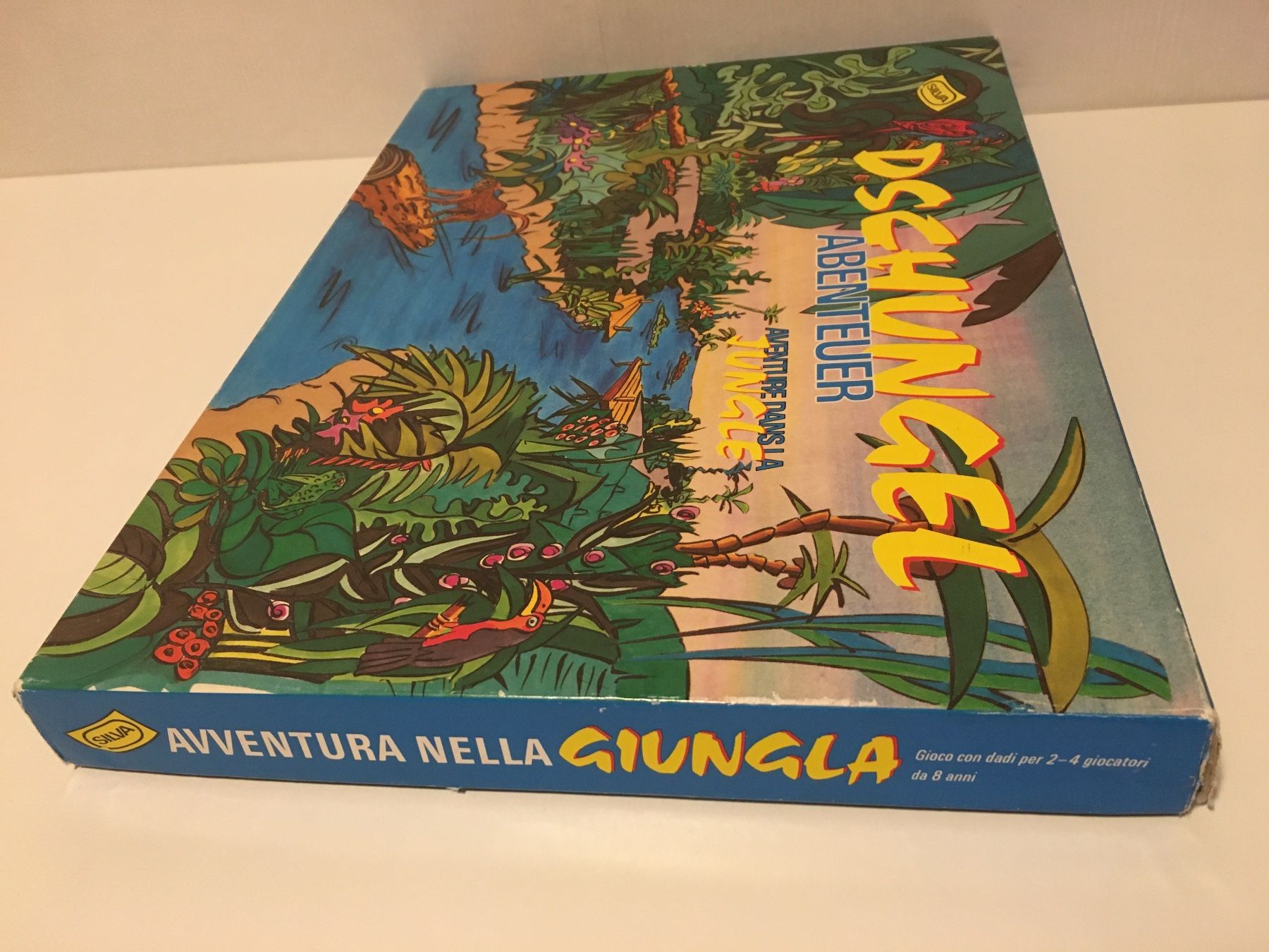 Giochi: DSCHUNGEL ABENTEUER - Spiel von SILVA - 1990 – Usato da Andwil SG venduto da Rainboli 1