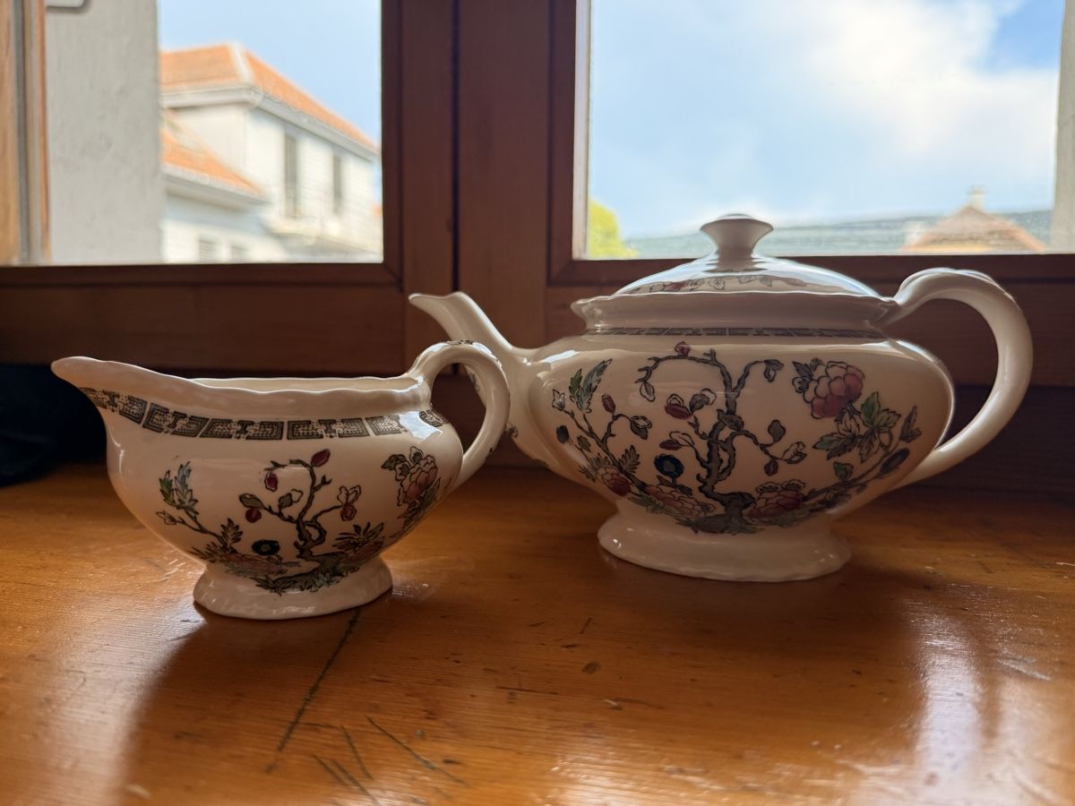 Teiere: Myott Indian Tree Creamer and Teapot Set – Usato da Le Sentier venduto da dar_hb62 9