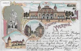 Souvenir de Yverdon - Litho 1901