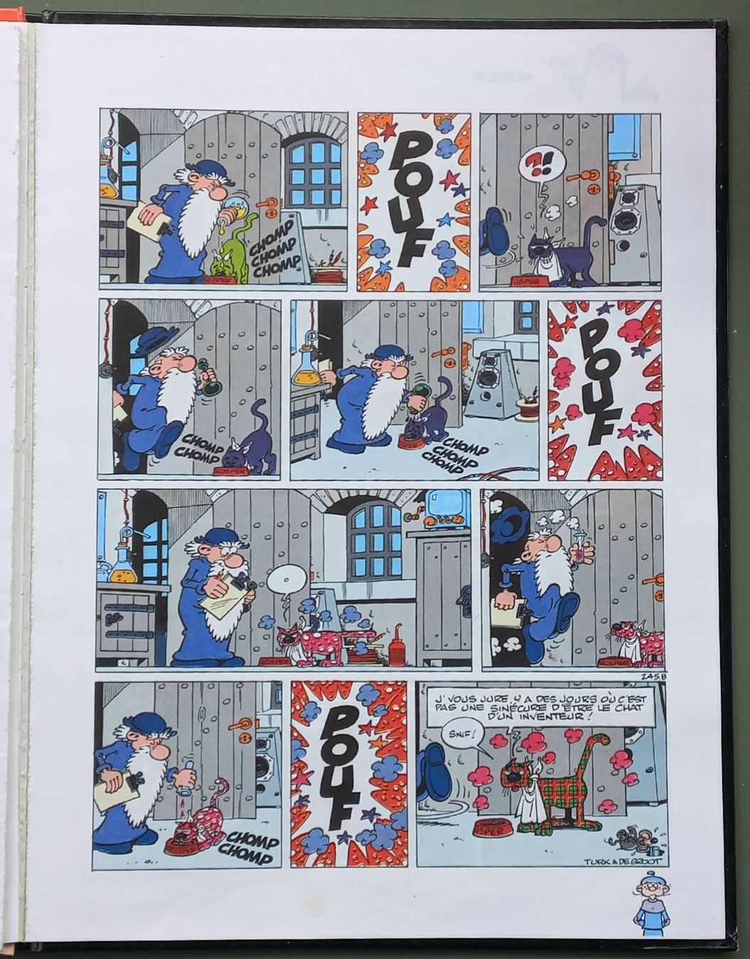 Fumetti: BD Comic - Léonard 15 - Crie, ô, Genie – Usato da Niederuzwil venduto da lubimaja 3