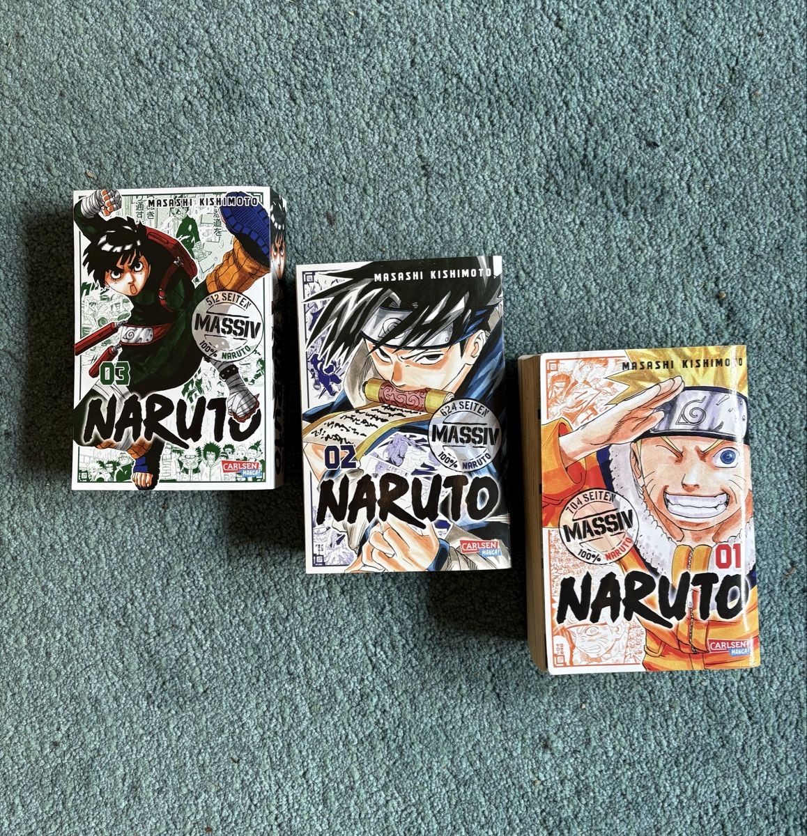 BD: Naruto Massiv Manga 1-3 – D'occasion à Berikon par Herrmueller12