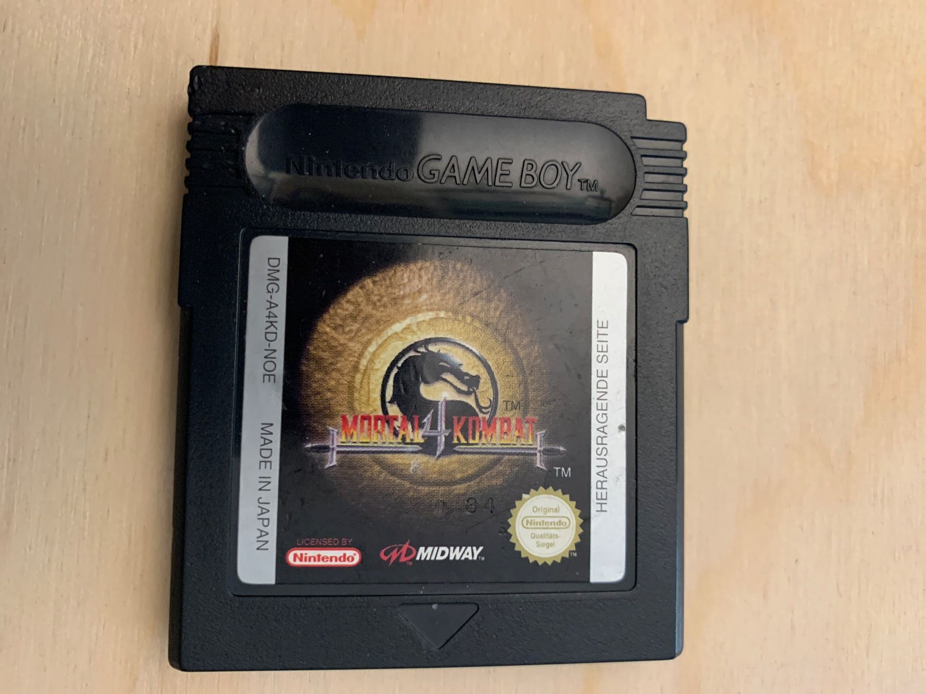 Giochi: Mortal Kombat für Gameboy – Usato da Gebenstorf venduto da RetroFuture