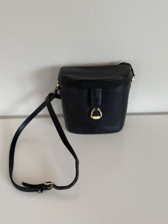 CELINE Vintage Ledertasche Schwarz - Schultertasche