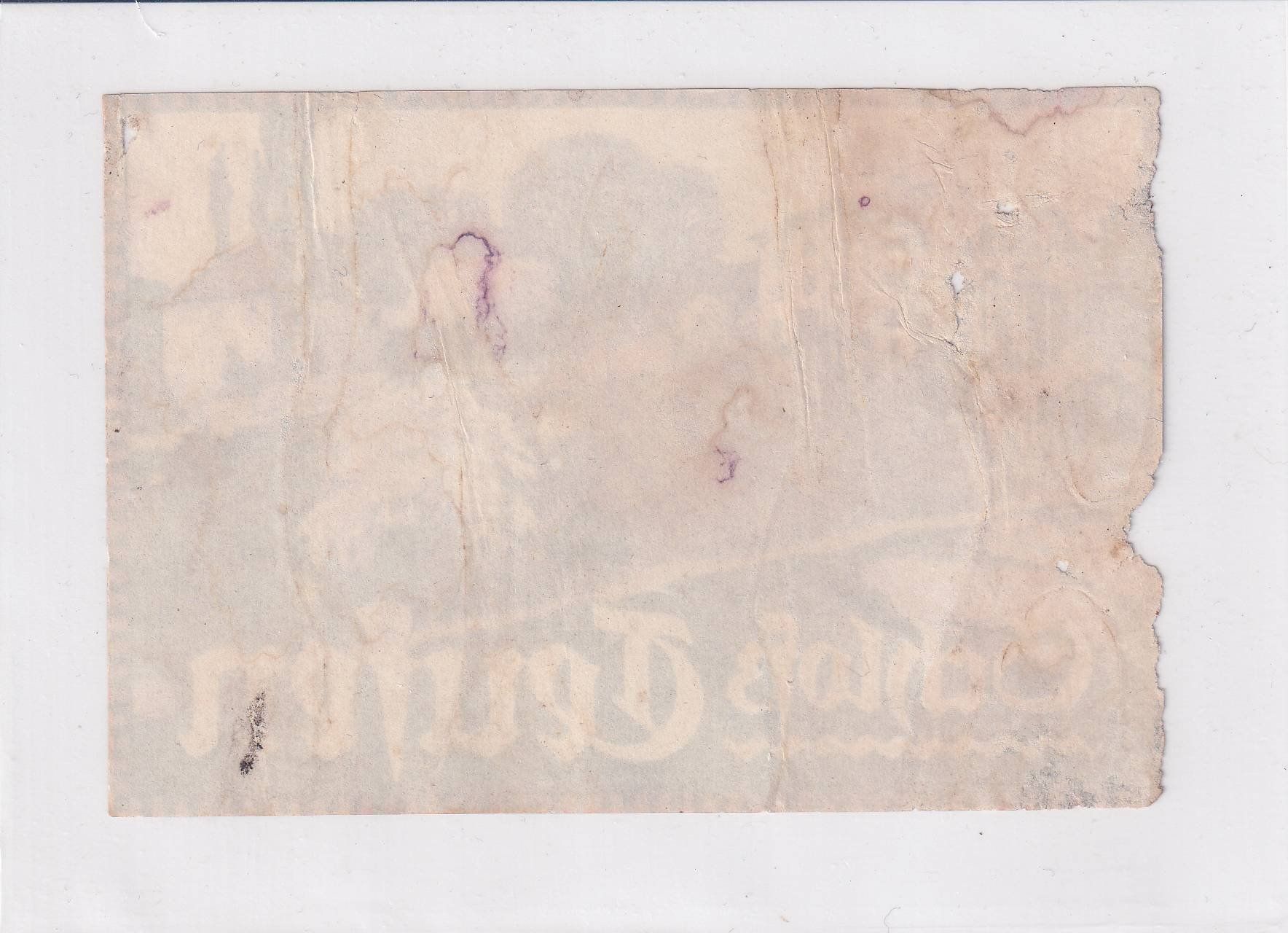 Carta: Etikette - Schloss Teufen /bd – Usato da Hombrechtikon venduto da Rudolf07 1