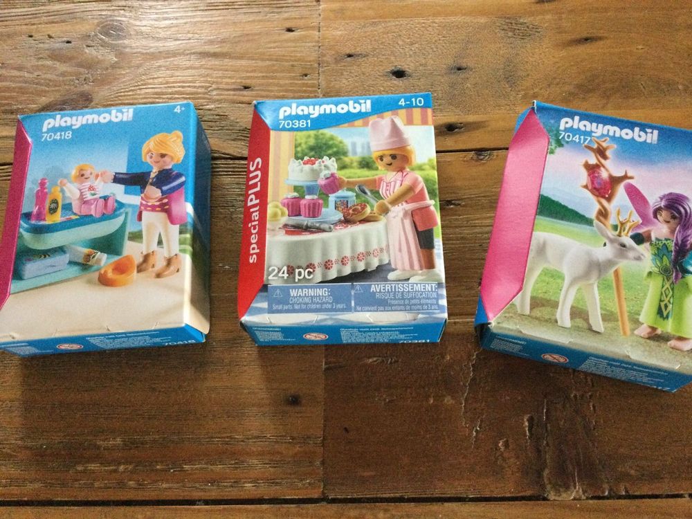 Playmobil neu 3 set klein Kaufen auf Ricardo