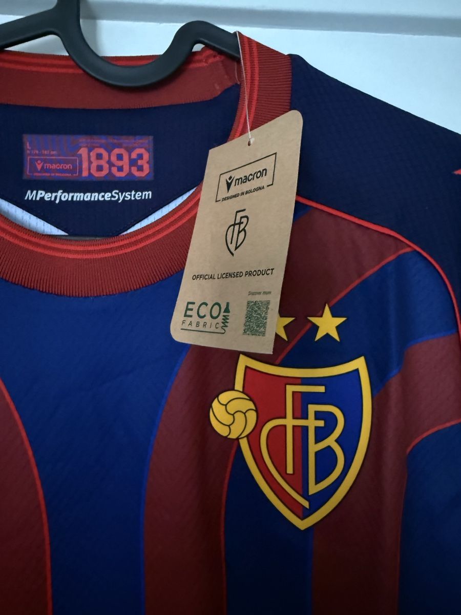 FC Basel Canottiere & Pantaloni: FC Basel Langarm Trikot – Nuovo (secondo la descrizione) da Basel venduto da momo.st 2