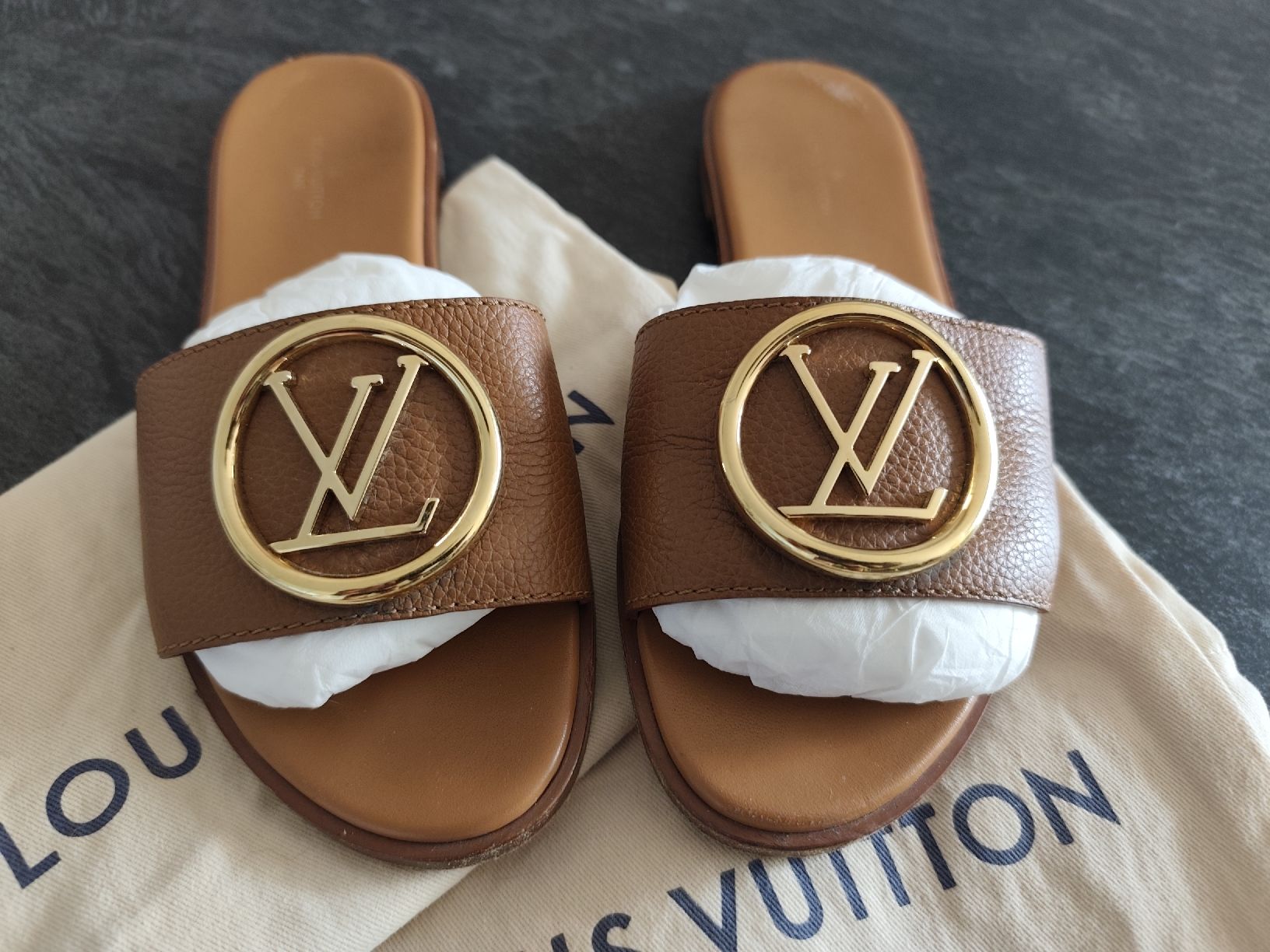 Louis Vuitton Scarpe da donna: Louis Vuitton mule 36 – Usato da Martigny venduto da Vintage-23 1