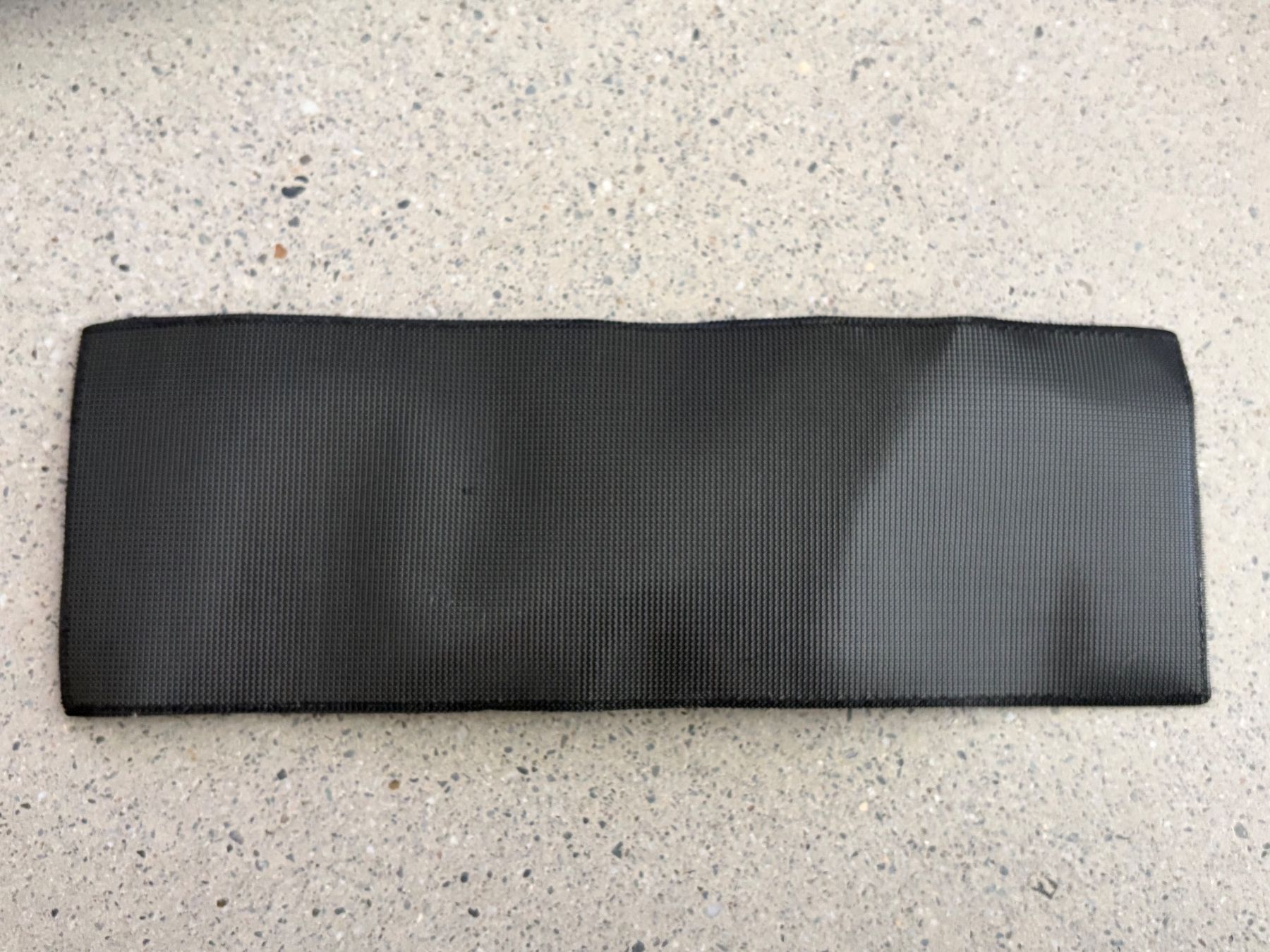 Placchette & Badge: POLIZEI Rückenpatch gross | Schwarz/Weiss | Klett – Usato da Chur venduto da VictorVance 1