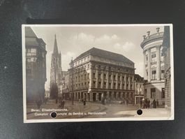 AK BS Basel, Elisabethenkirche, Handelsbank