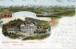 Läufelfingen   BL  -  Station / Kurhaus Frohburg   um 1903