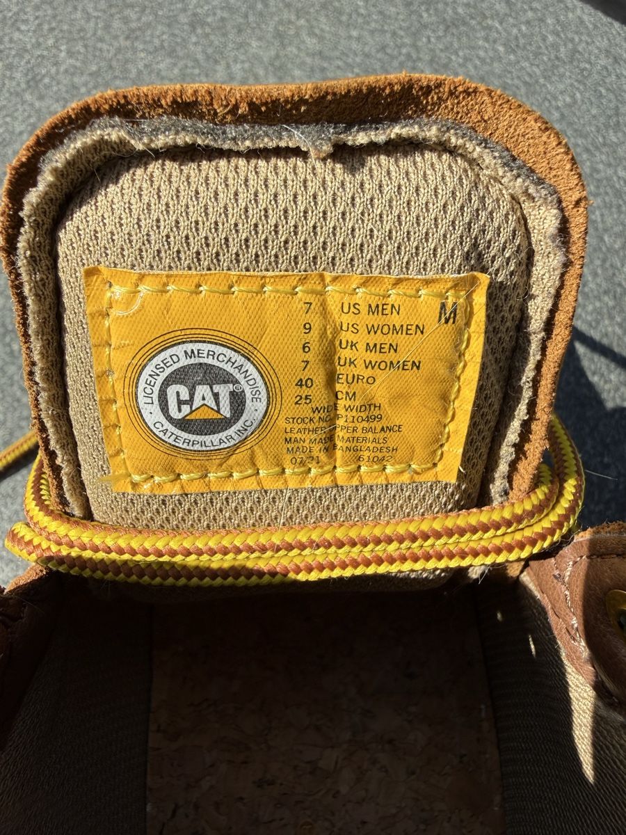 Caterpillar Scarpe da uomo: CATERPILLAR Lederschuhe  – Usato da Rüegsauschachen venduto da emme04 2