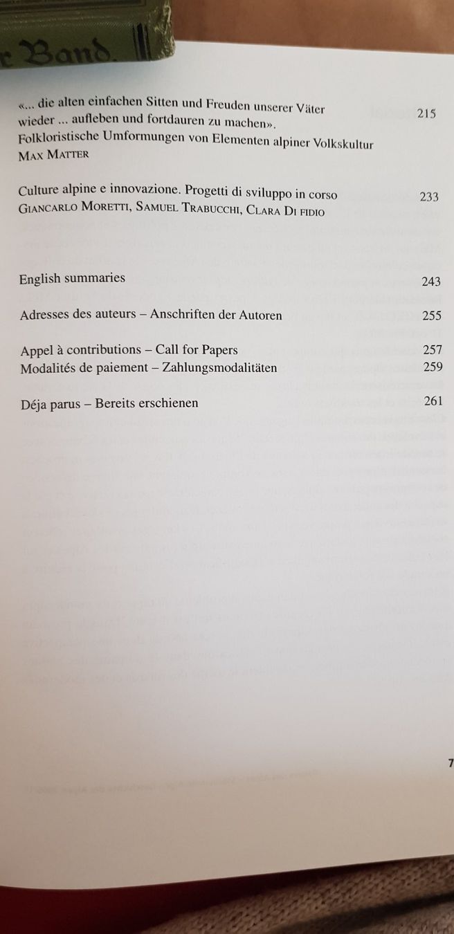 Livres: Alpine Kulturen Cultures alpines – Neuf (Voir description) à Uster par Astral 5