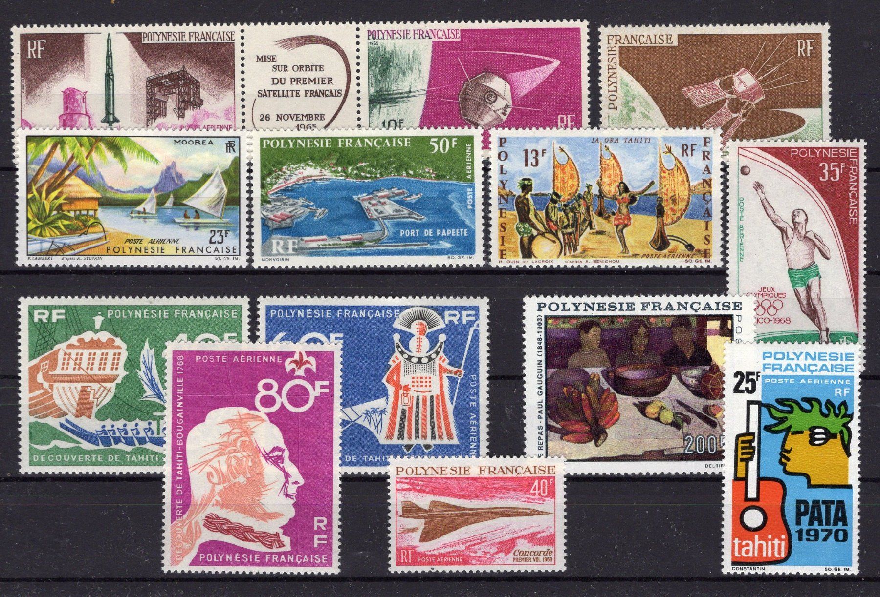 Alle Briefmarken: R5008  /  Polynésie poste aérienne neufs XX – Neu (gemäss Beschreibung) aus Ste-Croix von MONT-TAGNAC