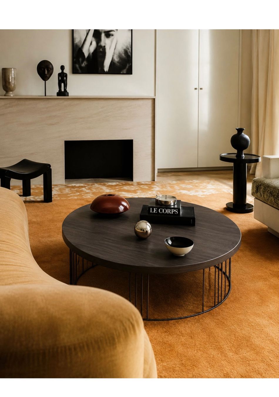 Tavoli: MACABANE JULIA Round Coffee Table 95 x 95 cm – Usato da Châtelaine venduto da tri_n7qp 1